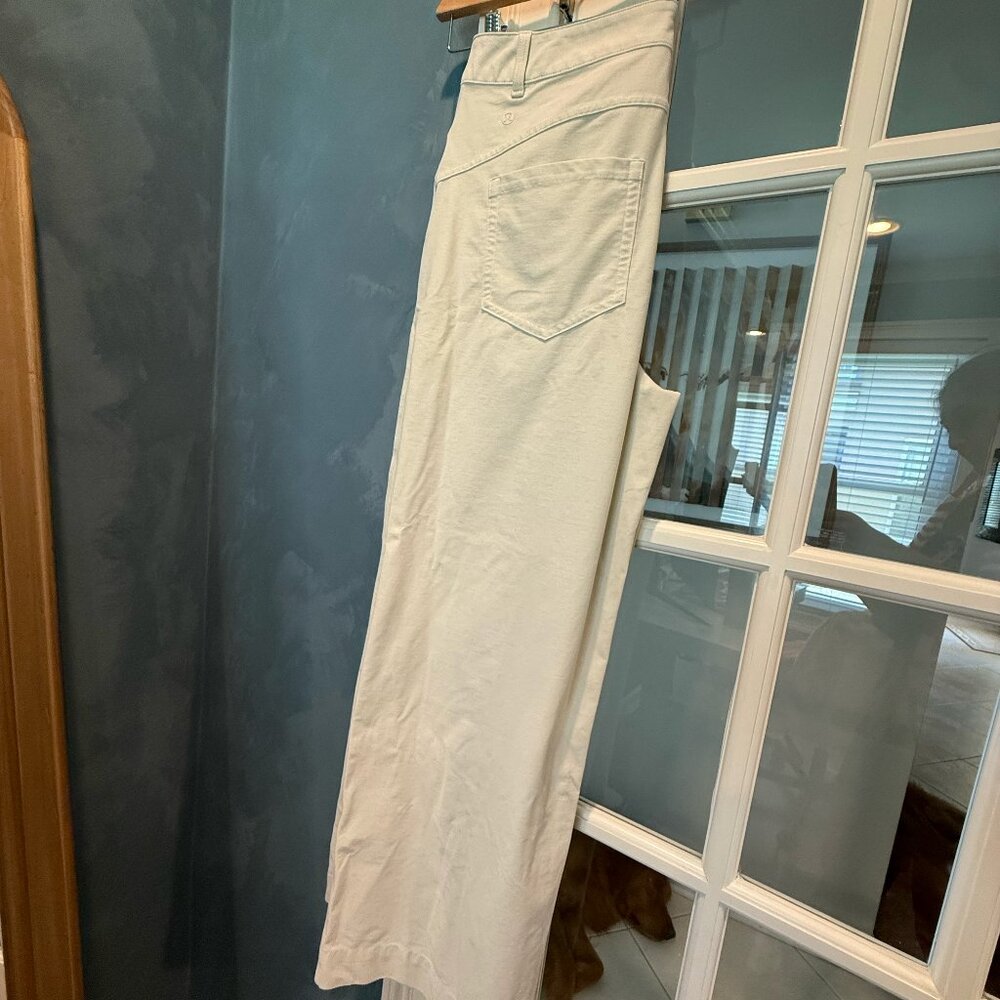 City Sleek 5 Pocket High-Rise Wide-Leg Pant Full Length *Light Utilitech